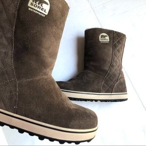 Sorel Waterproof Leather Boots